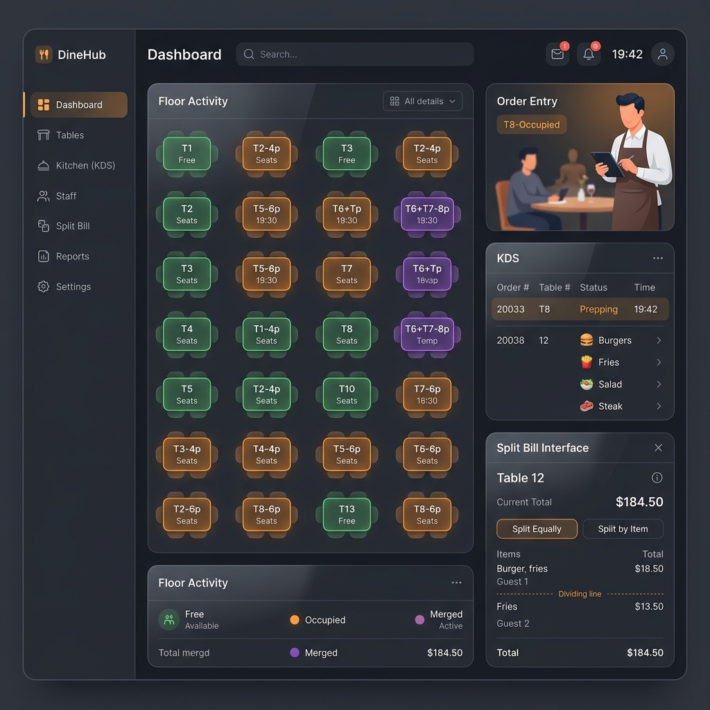 Sistema de gestión de restaurantes FELSIVAR